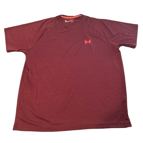 UNDER ARMOUR Mens Heat Gear Dri Fit Short Sleeved Shirt- size XL - Picture 1 of 8